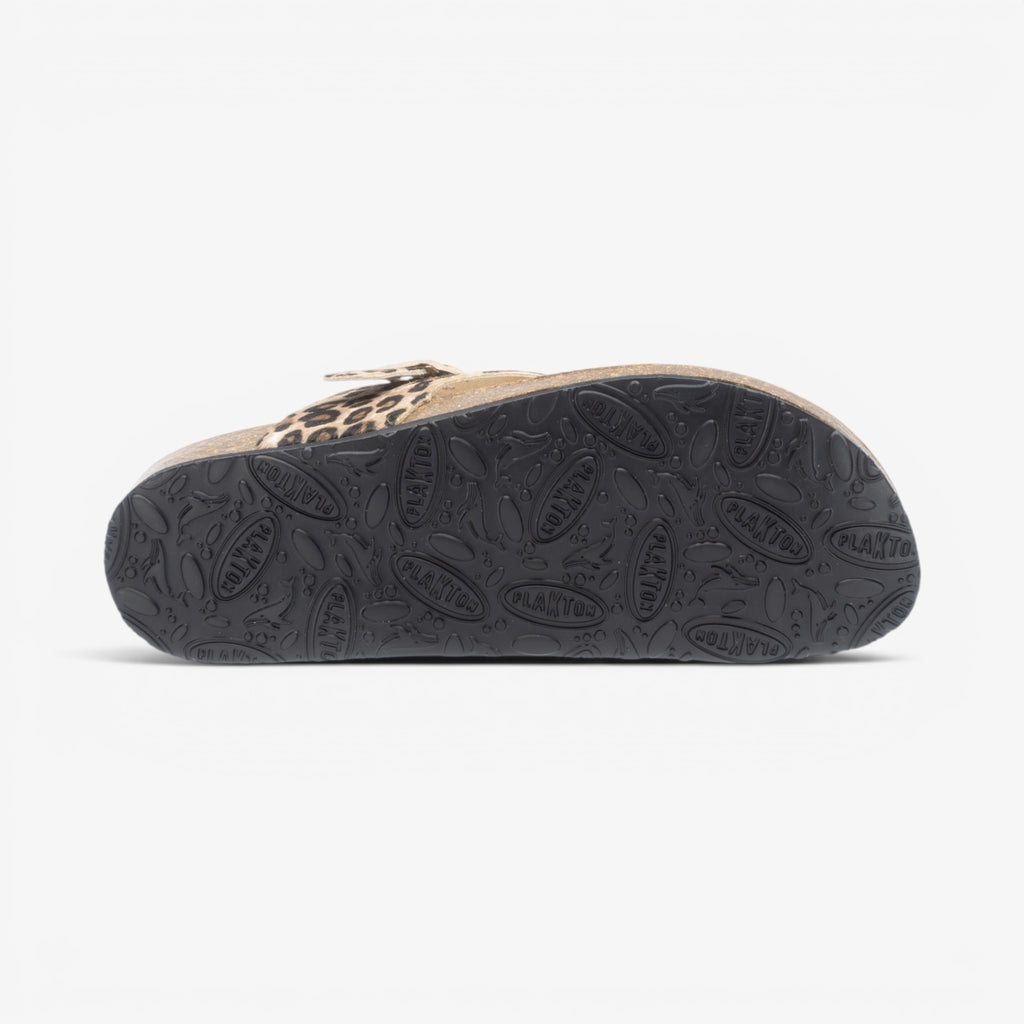 Battle Womens Sandal - Panther (pony hair)