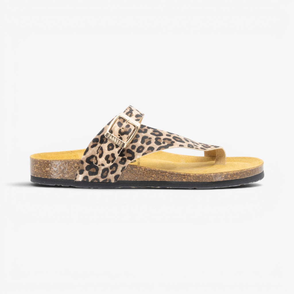 Battle Womens Sandal - Panther (pony hair)