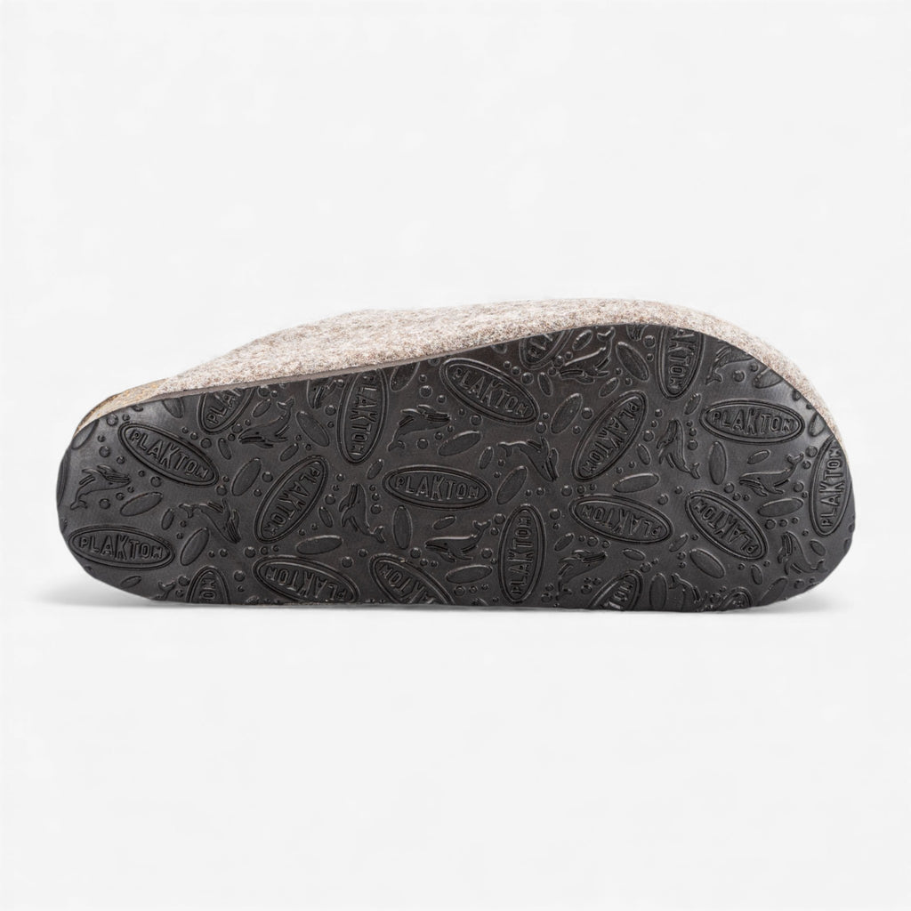 Konnor Blogger Womens Clog - Brown Fieltro (wool blend)