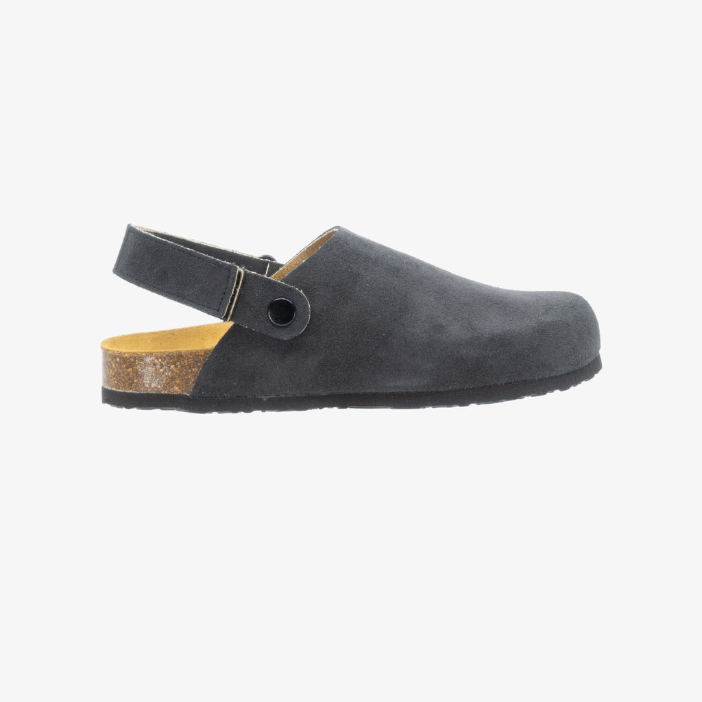 Oslo Womens Clog - Carbon Afelpado (suede)