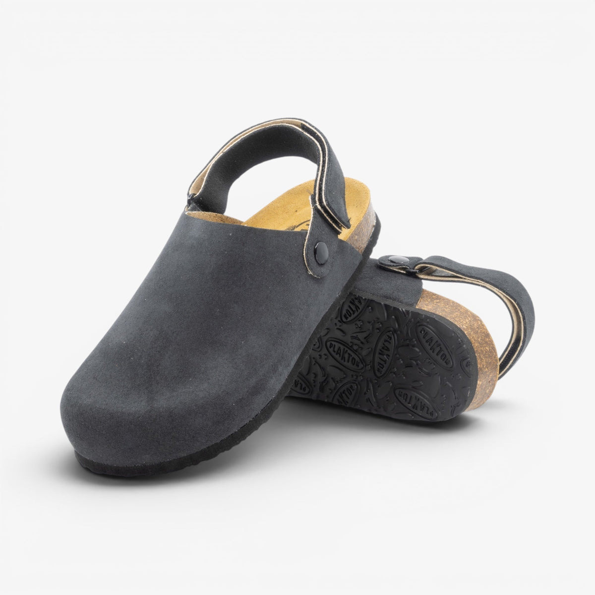 Oslo Afelpado Mens Clog – Carbon image 1