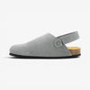 Oslo Womens Clog - Gris Serraje Top (recycled suede)
