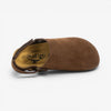 Oslo Womens Clog - Marron Serraje Top (recycled suede)