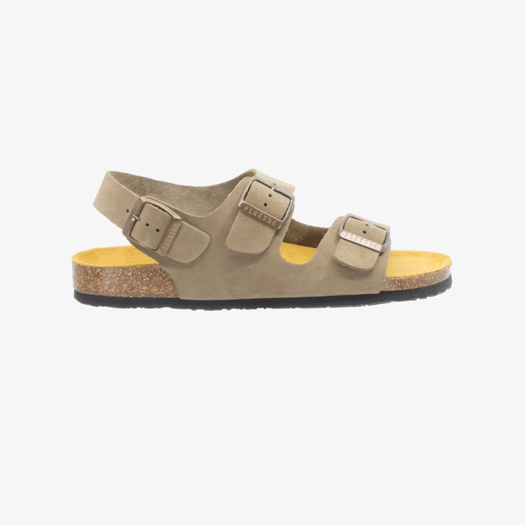 Baku Womens Sandal - Kaki Nobuck (nubuck)
