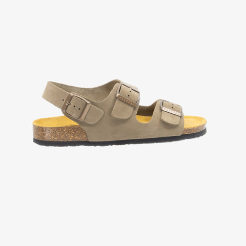 Baku Womens Sandal - Kaki Nobuck (nubuck)