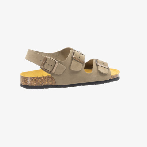 Baku Womens Sandal - Kaki Nobuck (nubuck)