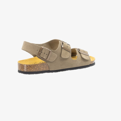 Baku Womens Sandal - Kaki Nobuck (nubuck)