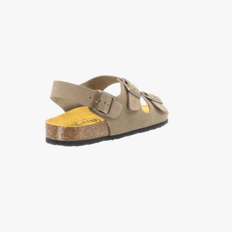 Baku Womens Sandal - Kaki Nobuck (nubuck)