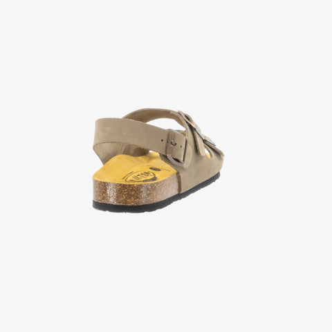 Baku Womens Sandal - Kaki Nobuck (nubuck)