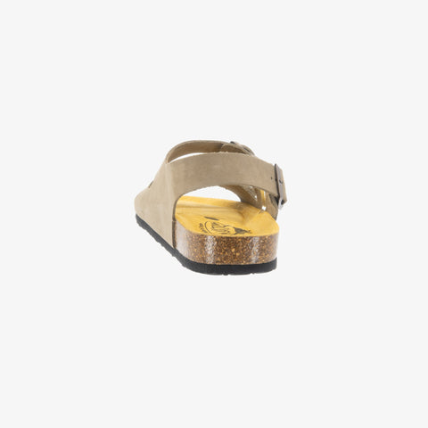 Baku Womens Sandal - Kaki Nobuck (nubuck)