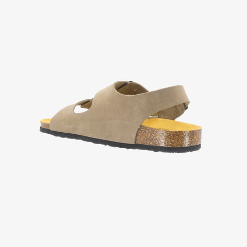 Baku Womens Sandal - Kaki Nobuck (nubuck)