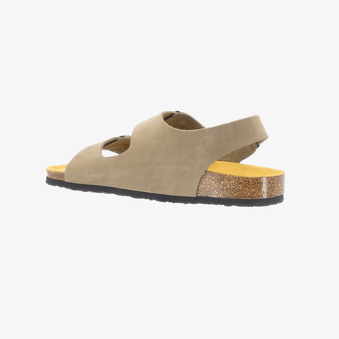Baku Womens Sandal - Kaki Nobuck (nubuck)