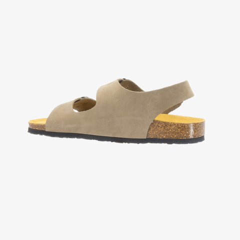 Baku Womens Sandal - Kaki Nobuck (nubuck)