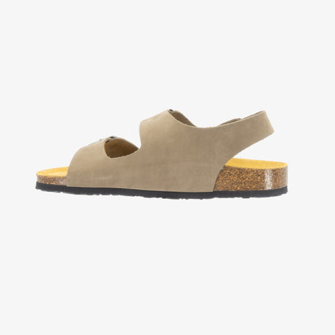 Baku Womens Sandal - Kaki Nobuck (nubuck)