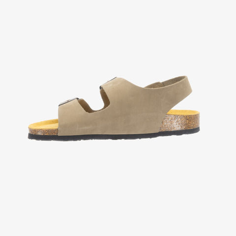 Baku Womens Sandal - Kaki Nobuck (nubuck)