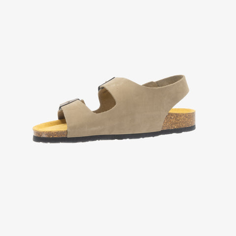 Baku Womens Sandal - Kaki Nobuck (nubuck)