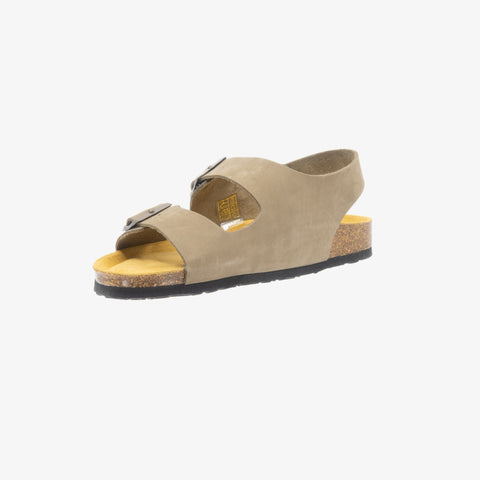 Baku Womens Sandal - Kaki Nobuck (nubuck)