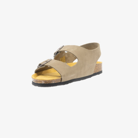 Baku Womens Sandal - Kaki Nobuck (nubuck)