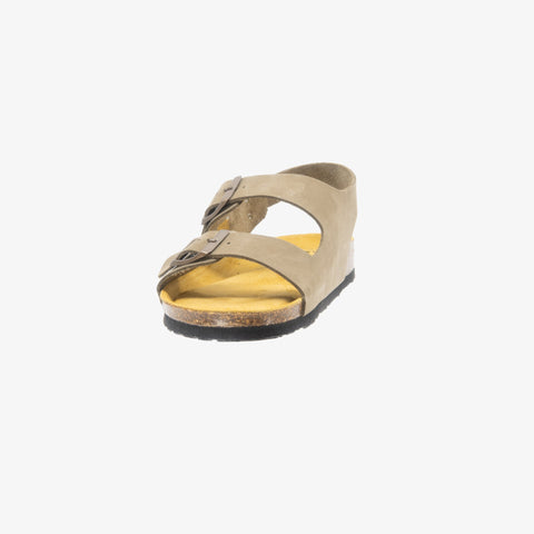 Baku Womens Sandal - Kaki Nobuck (nubuck)