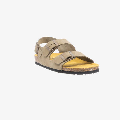 Baku Womens Sandal - Kaki Nobuck (nubuck)