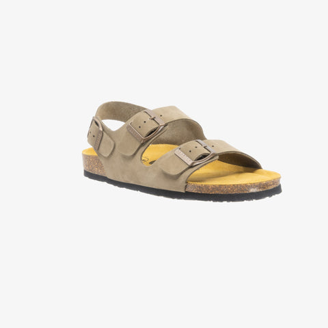 Baku Womens Sandal - Kaki Nobuck (nubuck)