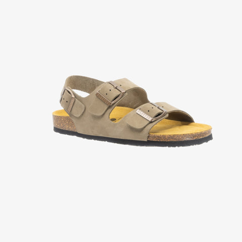 Baku Womens Sandal - Kaki Nobuck (nubuck)