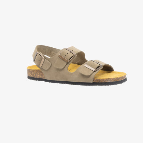 Baku Womens Sandal - Kaki Nobuck (nubuck)