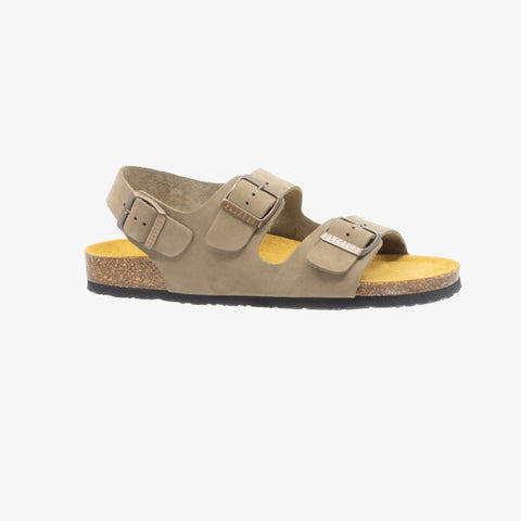 Baku Womens Sandal - Kaki Nobuck (nubuck)