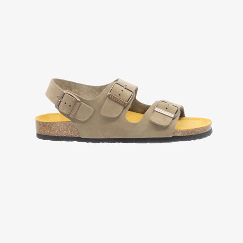 Baku Womens Sandal - Kaki Nobuck (nubuck)