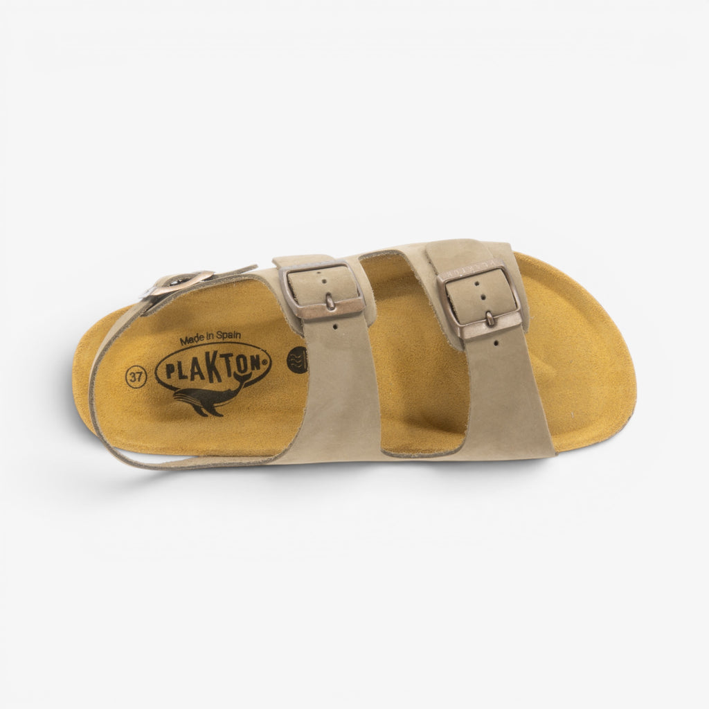 Baku Womens Sandal - Kaki Nobuck (nubuck)
