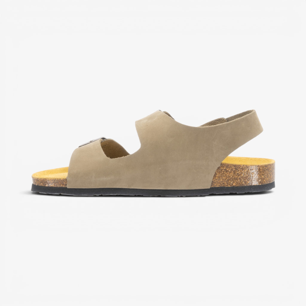 Baku Womens Sandal - Kaki Nobuck (nubuck)
