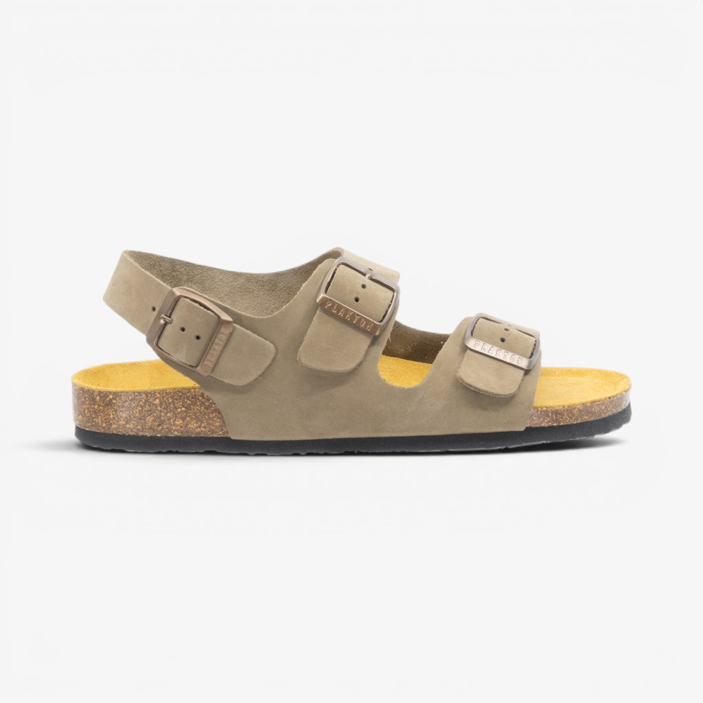 Baku Womens Sandal - Kaki Nobuck (nubuck)