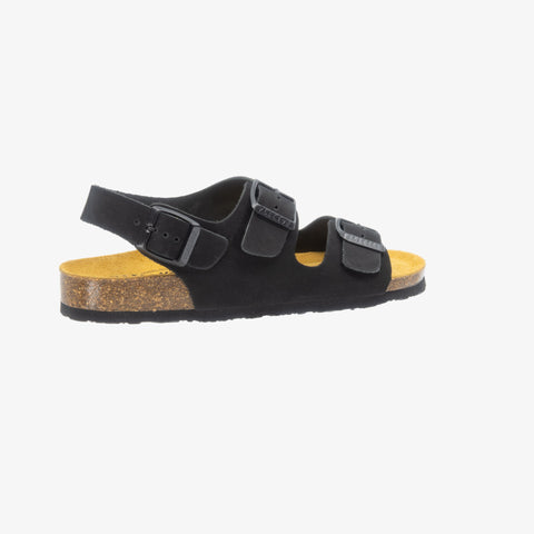 Baku Womens Sandal - Negro Nobuck (nubuck)