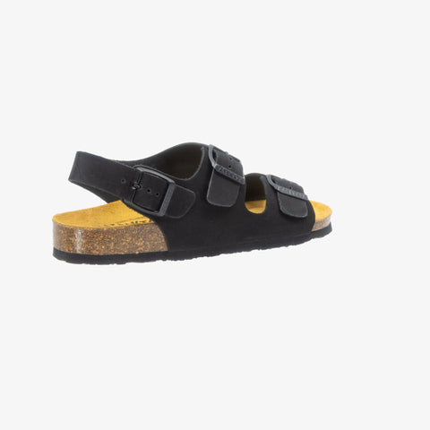 Baku Womens Sandal - Negro Nobuck (nubuck)