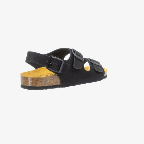 Baku Womens Sandal - Negro Nobuck (nubuck)