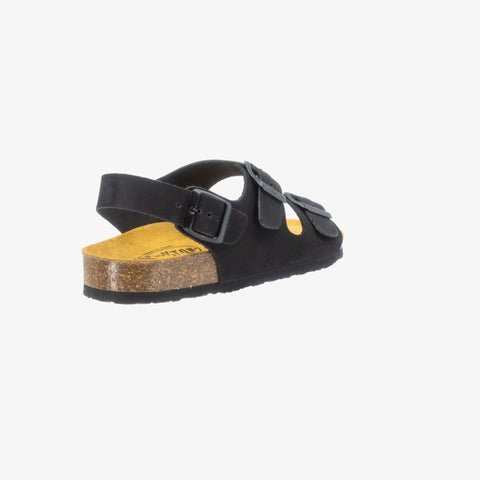 Baku Womens Sandal - Negro Nobuck (nubuck)