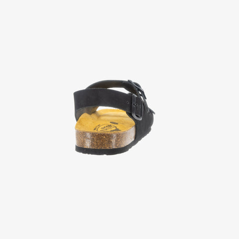 Baku Womens Sandal - Negro Nobuck (nubuck)
