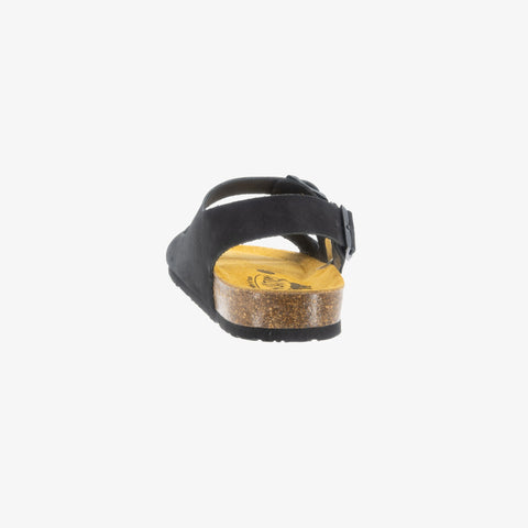 Baku Womens Sandal - Negro Nobuck (nubuck)