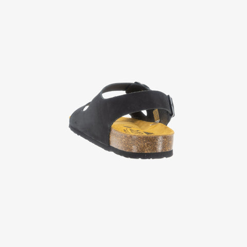 Baku Womens Sandal - Negro Nobuck (nubuck)