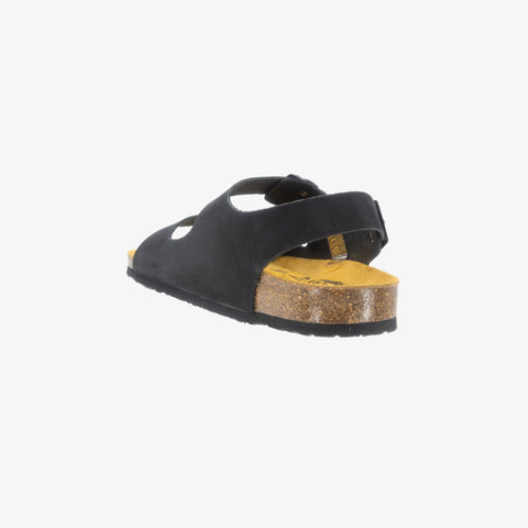 Baku Womens Sandal - Negro Nobuck (nubuck)