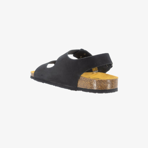 Baku Womens Sandal - Negro Nobuck (nubuck)