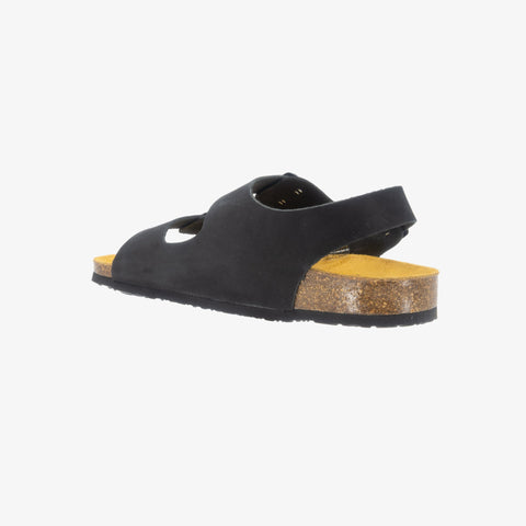 Baku Womens Sandal - Negro Nobuck (nubuck)