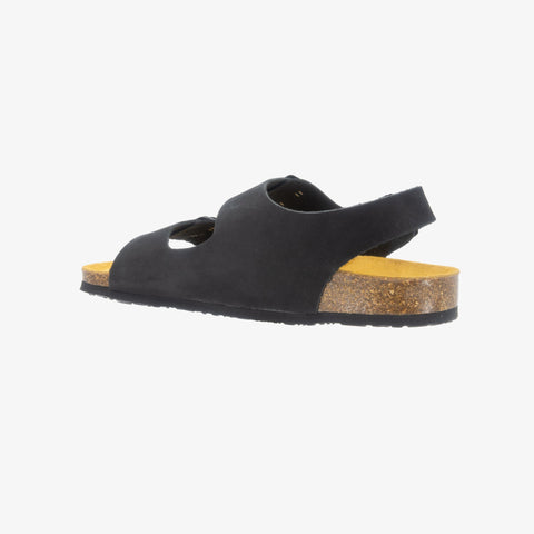 Baku Womens Sandal - Negro Nobuck (nubuck)