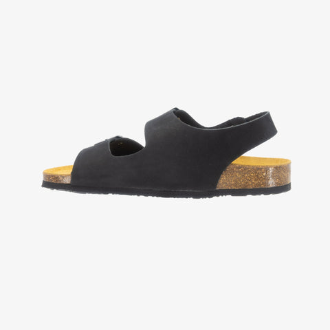 Baku Womens Sandal - Negro Nobuck (nubuck)