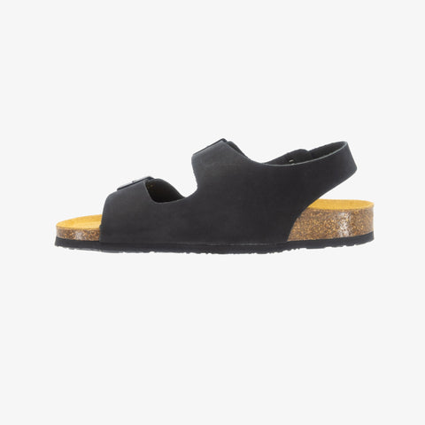 Baku Womens Sandal - Negro Nobuck (nubuck)