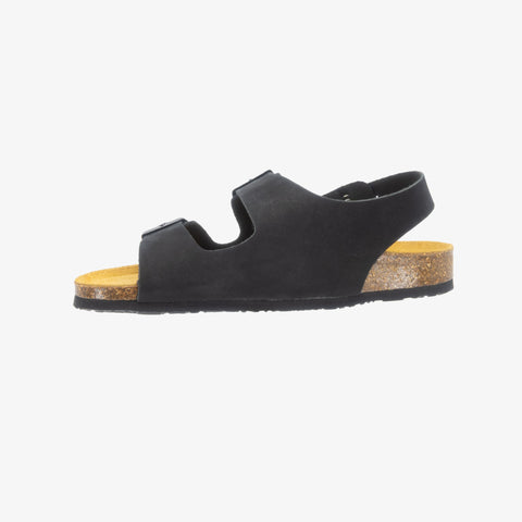 Baku Womens Sandal - Negro Nobuck (nubuck)