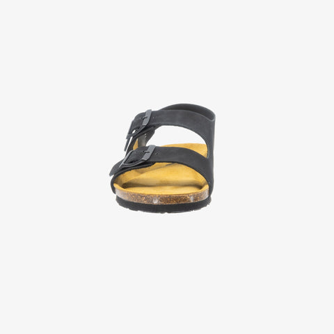 Baku Womens Sandal - Negro Nobuck (nubuck)