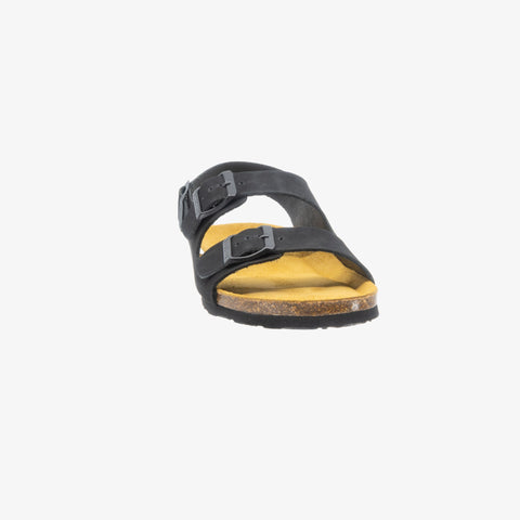 Baku Womens Sandal - Negro Nobuck (nubuck)