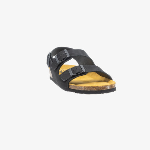 Baku Womens Sandal - Negro Nobuck (nubuck)