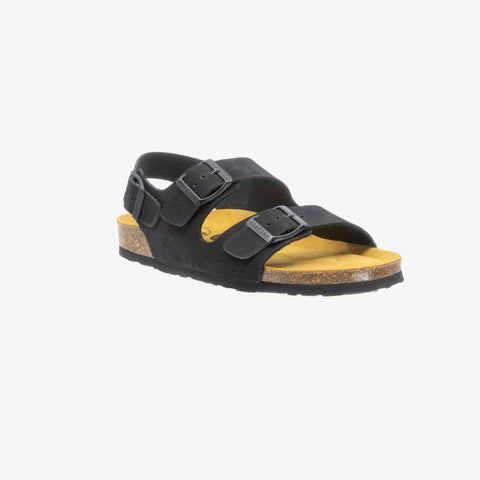 Baku Womens Sandal - Negro Nobuck (nubuck)